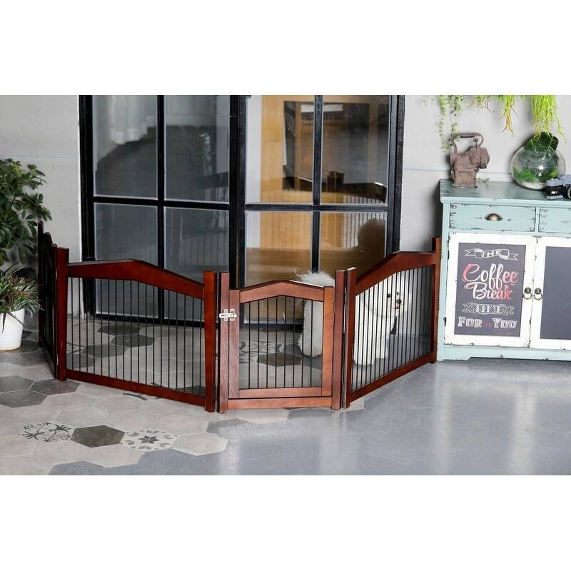 Merry Products 2in1 Configurable Pet Crate and Gate Bed Bath