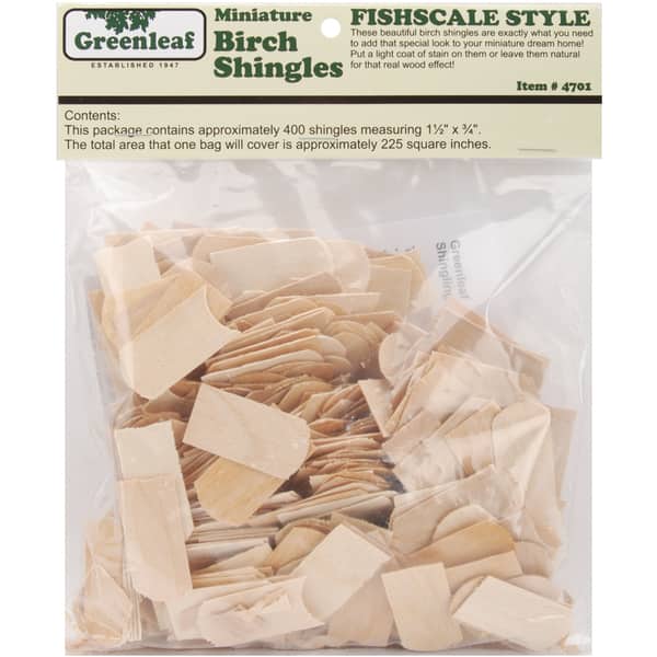 Dollhouse Shingles-Fishscale Bed Bath Beyond 9082095