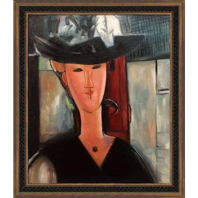 Amedeo Modigliani 'Portrait of Madam Pompadour,1915' Hand Painted ...