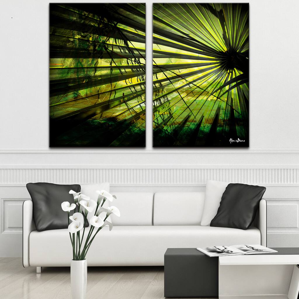 Ready2HangArt 'Silhouette XI-B' Canvas Wall Art (2-piece)