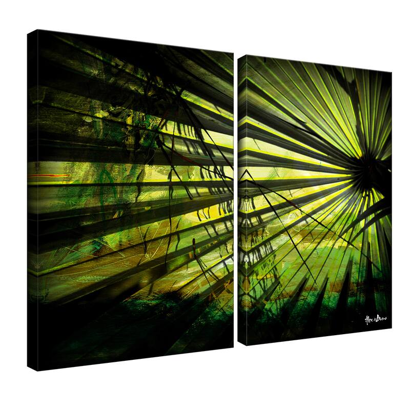 Ready2HangArt 'Silhouette XI-B' Canvas Wall Art (2-piece)