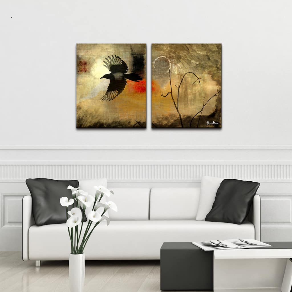 Ready2HangArt 'Silouette II' Canvas Wall Art (2-piece)