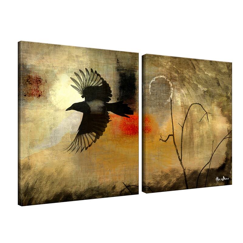 Ready2HangArt 'Silouette II' Canvas Wall Art (2-piece)