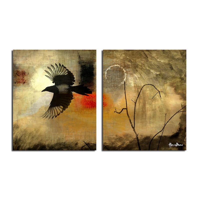 Ready2HangArt 'Silouette II' Canvas Wall Art (2-piece)