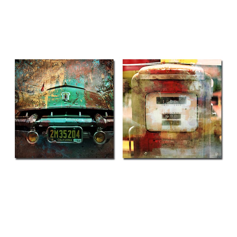 Ready2HangArt 'People, Places, Things XI' 2-Piece Canvas Wall Art Set