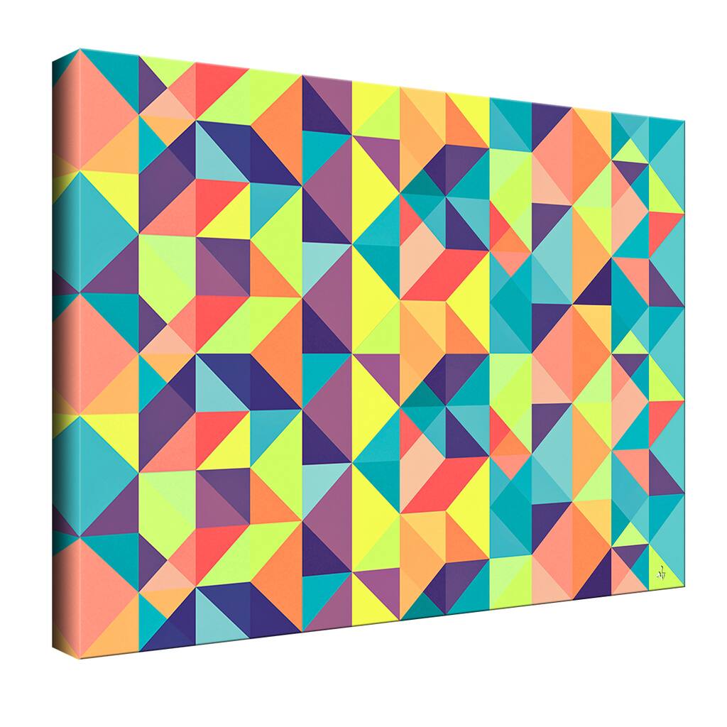 Ready2HangArt 'Geometric Study XXII' Canvas Wall Art