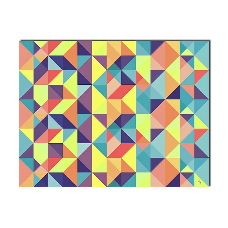 Ready2HangArt 'Geometric Study XXII' Canvas Wall Art