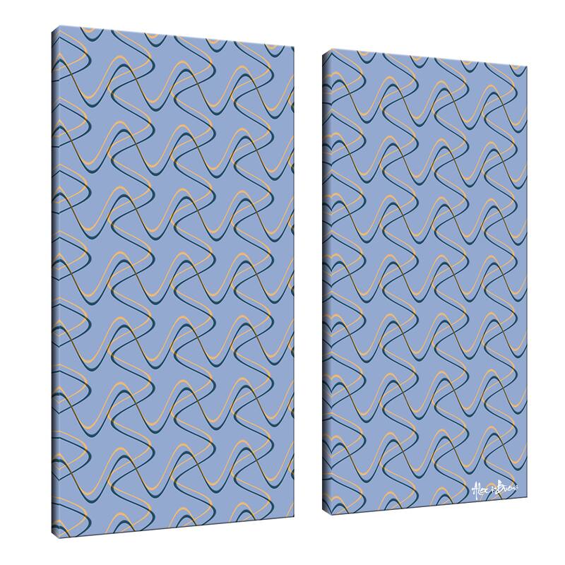 Ready2HangArt 'Geometric Study XVIII' Canvas Wall Art (2-piece)