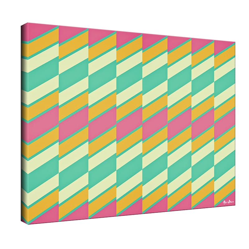 Ready2HangArt 'Geometric Study XVII' Canvas Wall Art