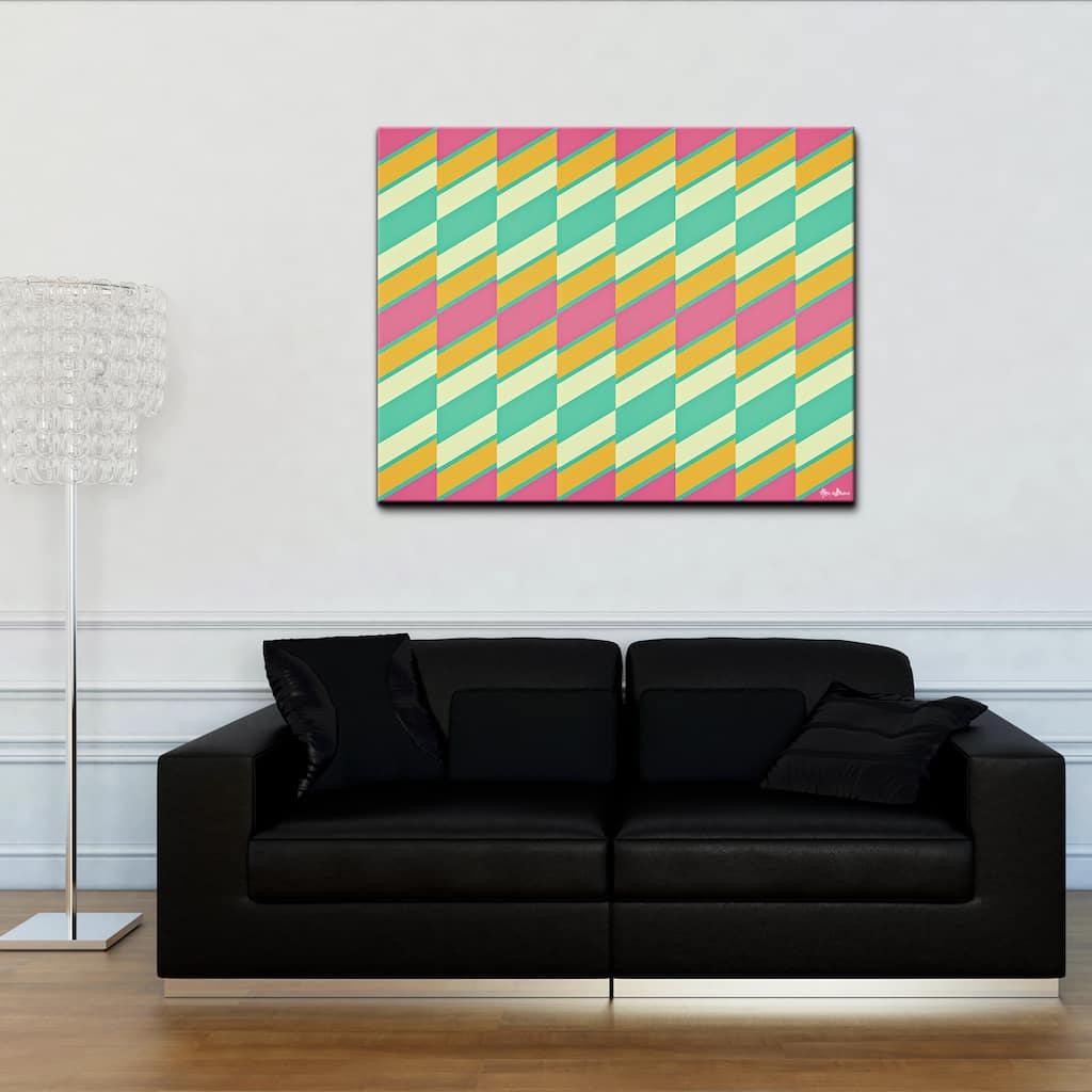 Ready2HangArt 'Geometric Study XVII' Canvas Wall Art