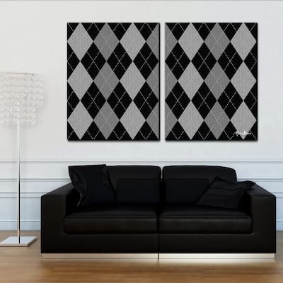 Ready2HangArt 'Geometric Study XVI' Canvas Wall Art (2-piece)