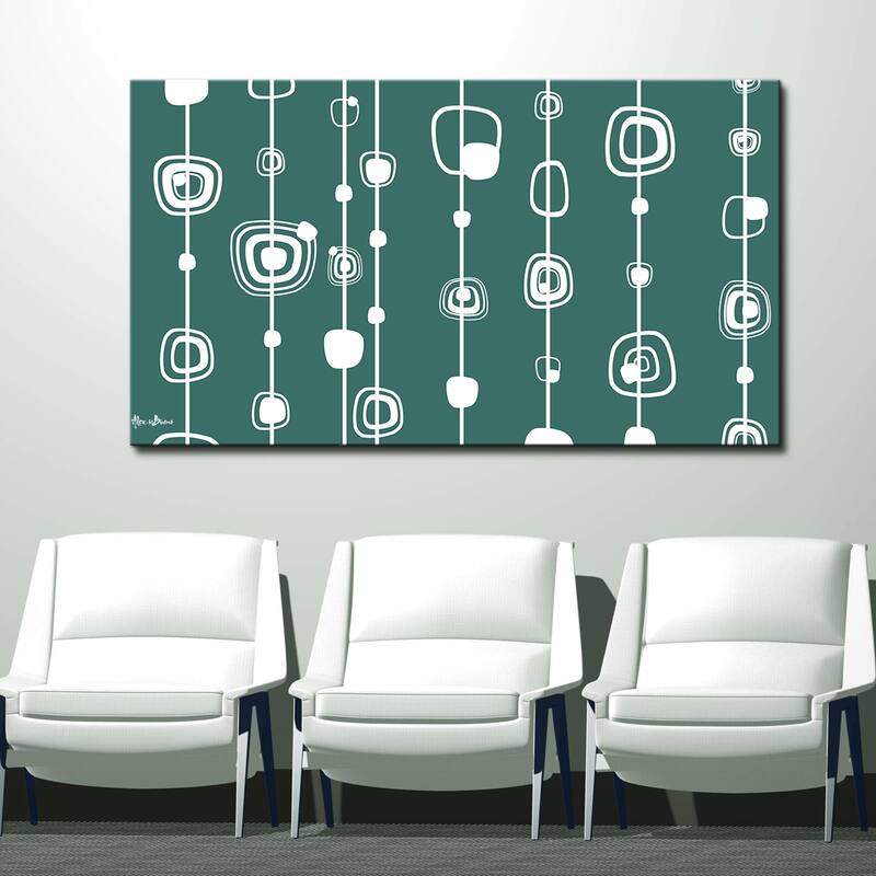 Ready2HangArt 'Geometric Study XV' Canvas Wall Art