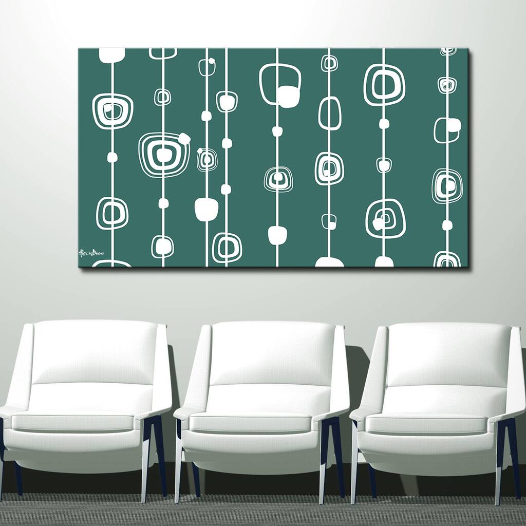 Ready2HangArt 'Geometric Study XV' Canvas Wall Art