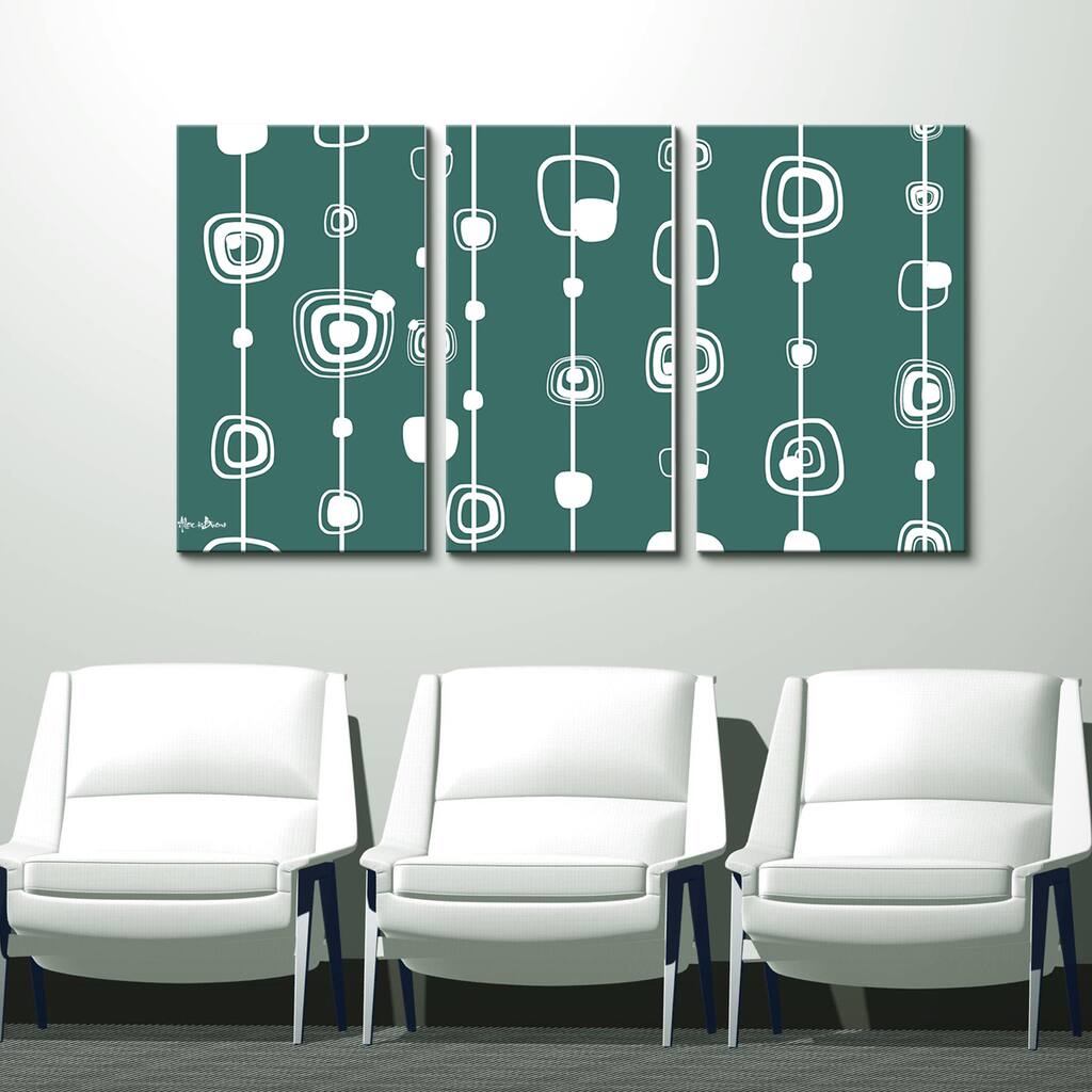 Ready2HangArt 'Geometric Study XV' Canvas Wall Art (3-piece)