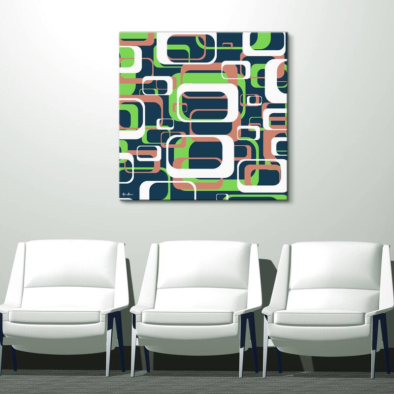 Ready2HangArt 'Geometric Study XIV' Canvas Wall Art