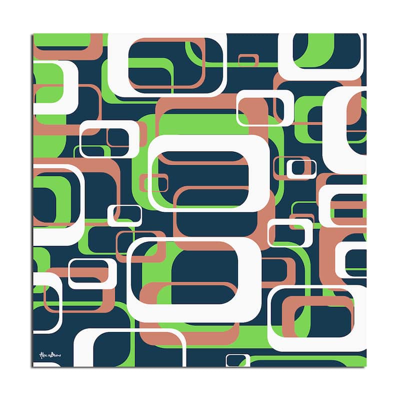 Ready2HangArt 'Geometric Study XIV' Canvas Wall Art