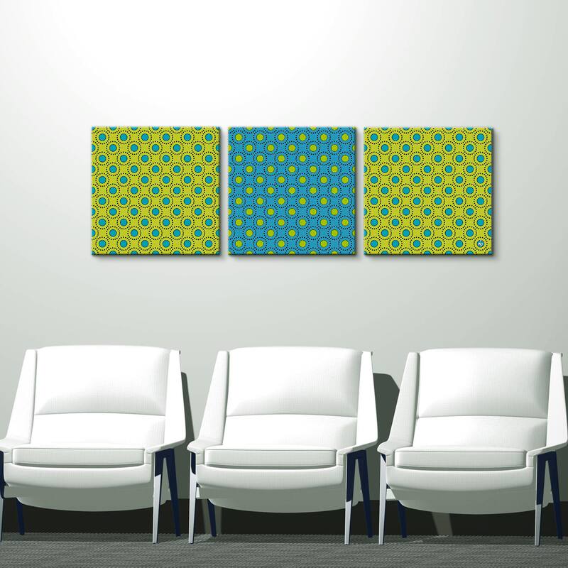 Ready2HangArt 'Geometric Study XII' Canvas Wall Art (3-piece)
