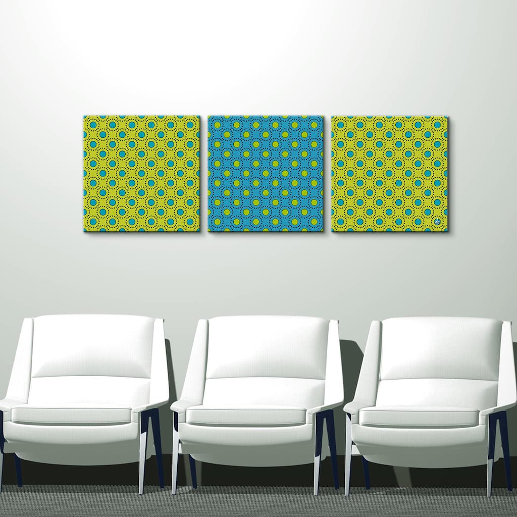 Ready2HangArt 'Geometric Study XII' Canvas Wall Art (3-piece)