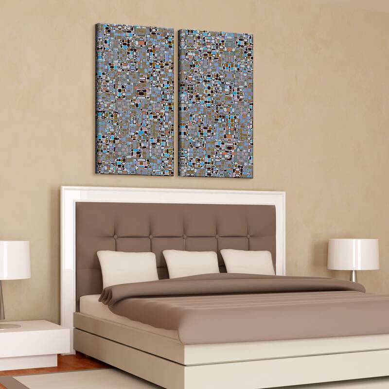 Ready2HangArt 'Geometric Study II-B' Canvas Wall Art (2-piece)
