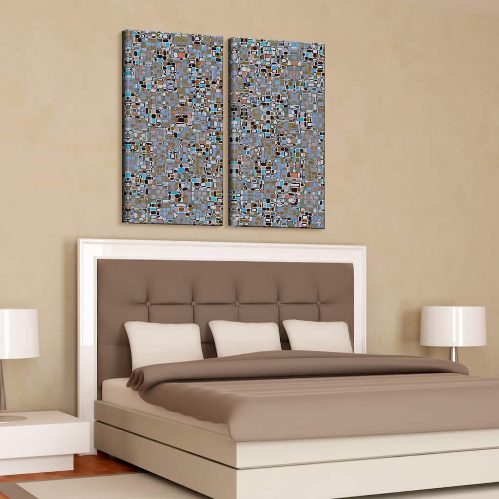 Ready2HangArt 'Geometric Study II-B' Canvas Wall Art (2-piece)