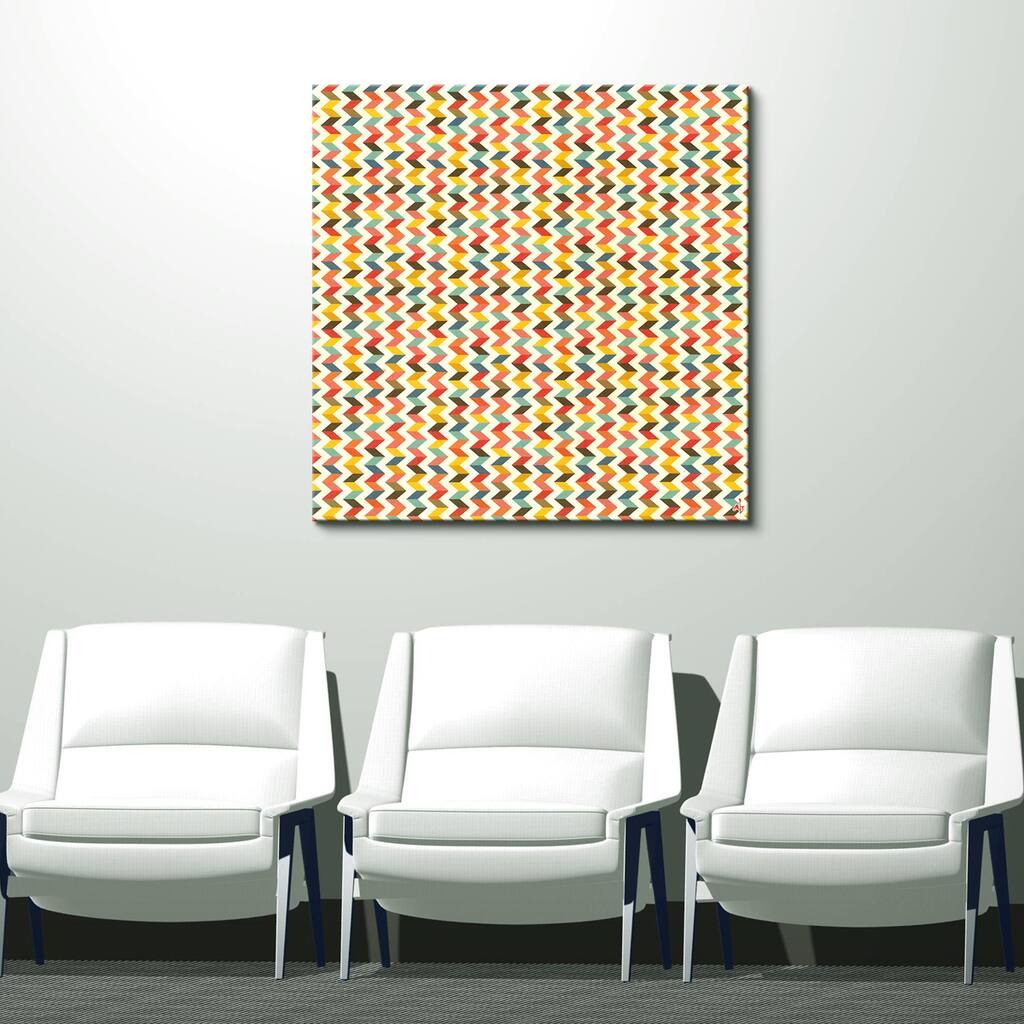 Ready2HangArt 'Geometric Study IV-B' Canvas Wall Art