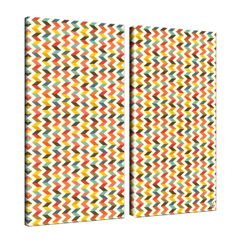 Ready2HangArt 'Geometric Study IV-II B' Canvas Wall Art (2-piece)