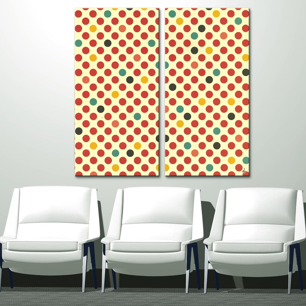 Ready2HangArt 'Geometric Study V' Canvas Wall Art (2-piece)