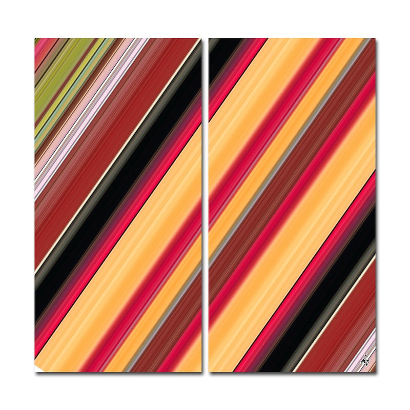 Ready2HangArt 'Geometric Study VIII' Canvas Wall Art (2-piece)
