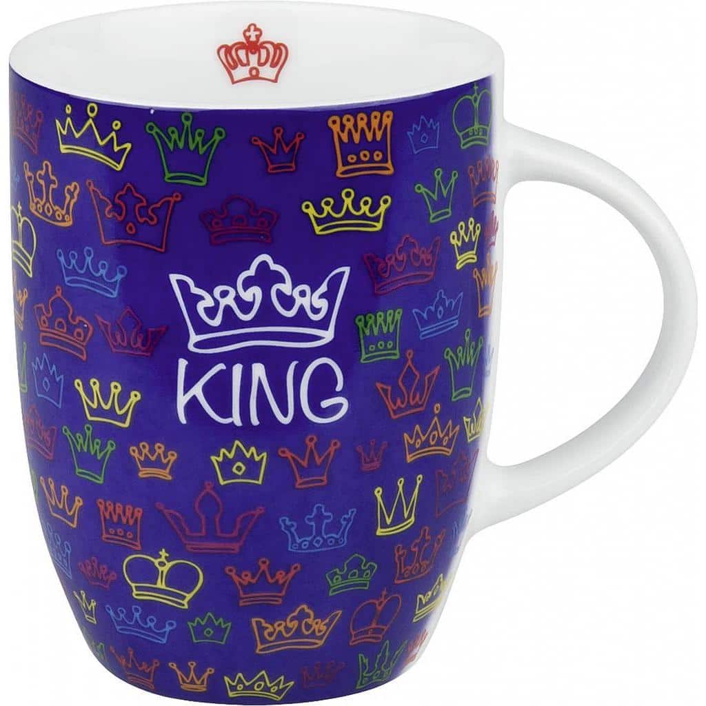 Konitz Royal Family King Mugs (Set of 4)