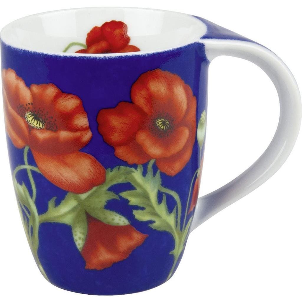 Konitz Poppy Blossom Mugs (set Of 4)