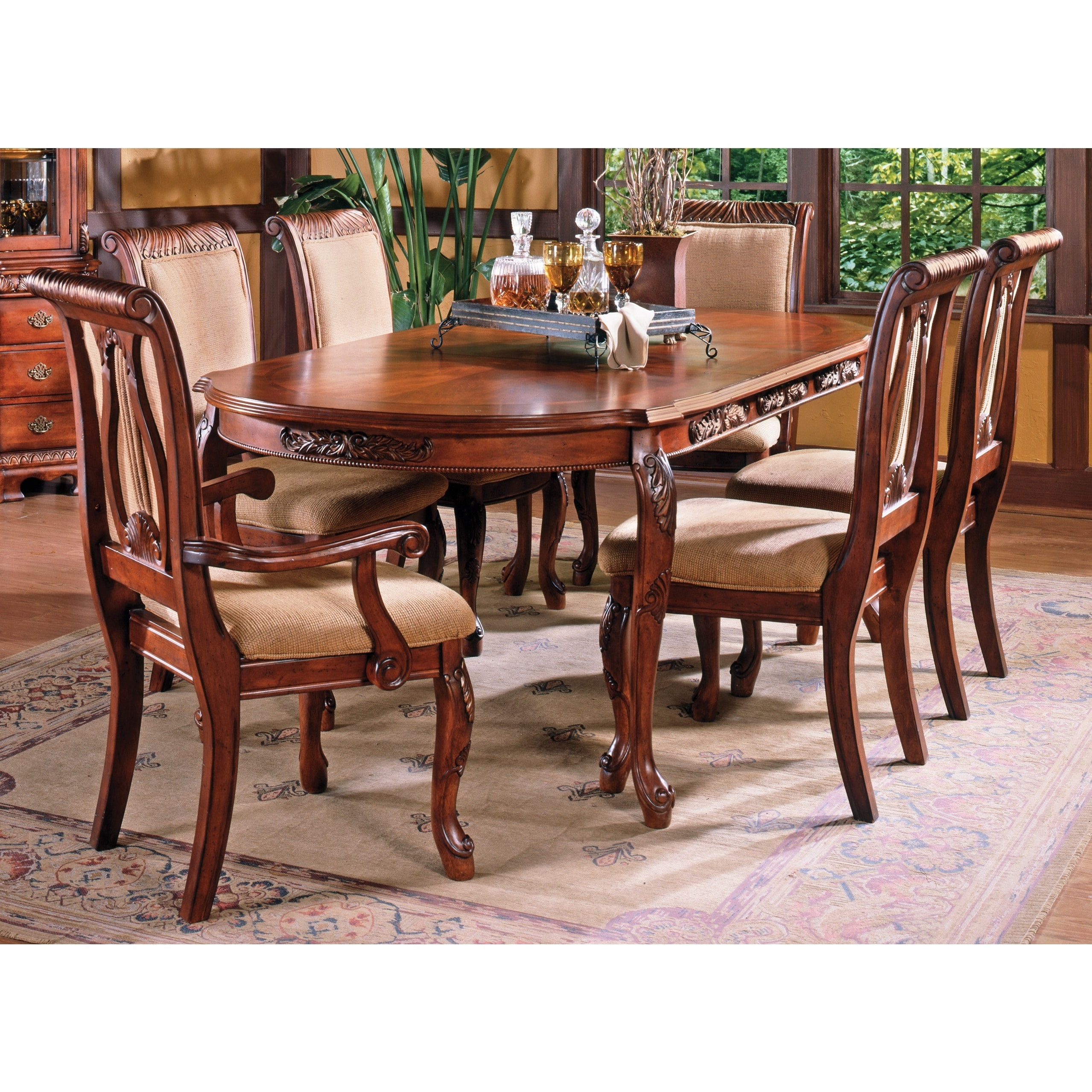 Melodie Traditional Dining Set With Optional Buffet And Hutch By Greyson Living Overstock 9082869