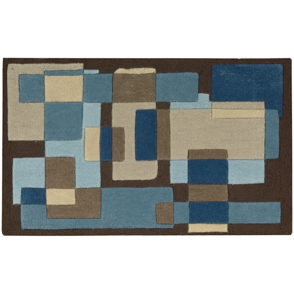 Nourison Textures Blue Accent Rug (18 X 28)