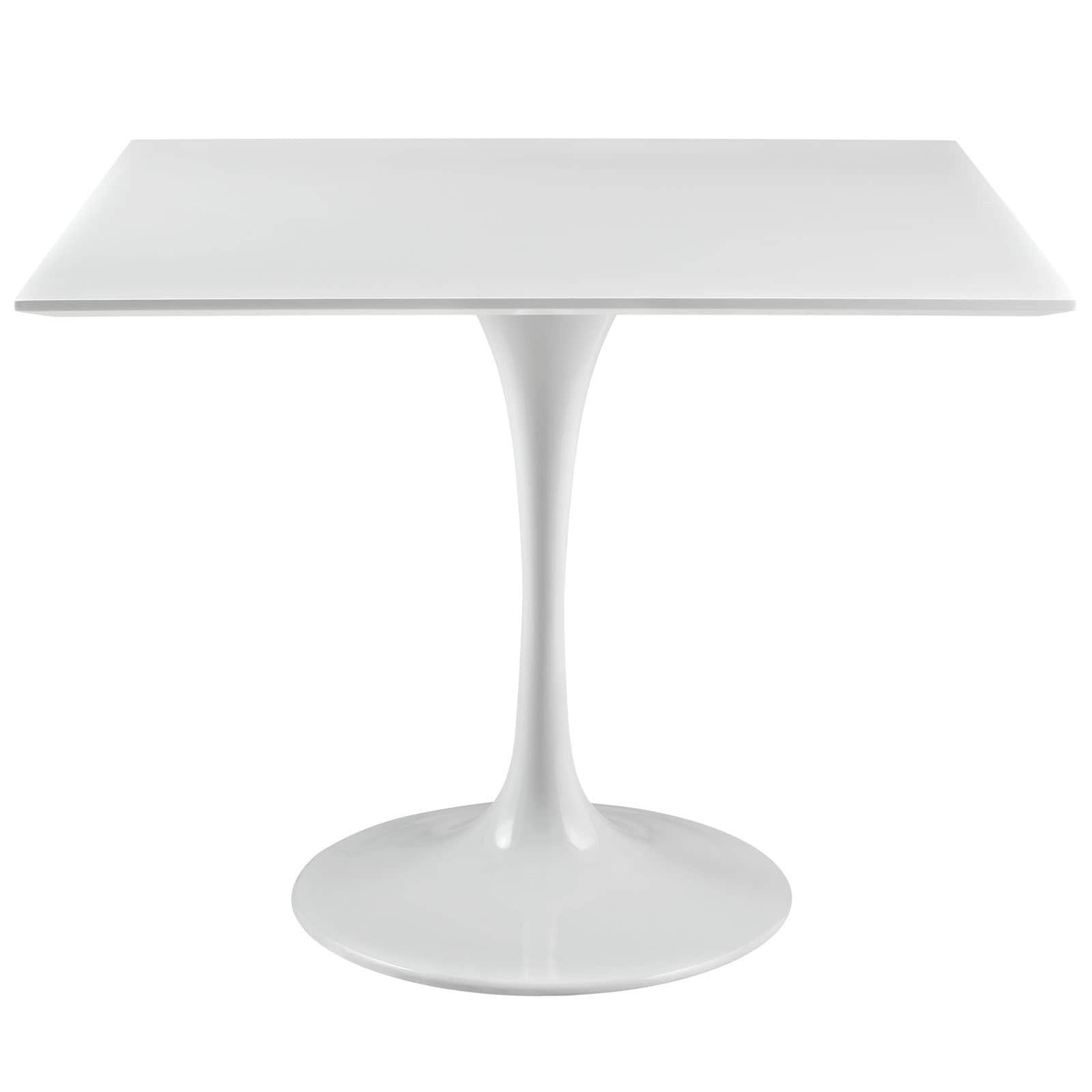 Lippa Wood Top 36 Dining Table In White