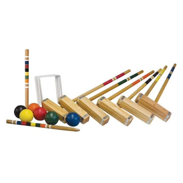 Franklin Sports Classic Series 6 Player Croquet Set