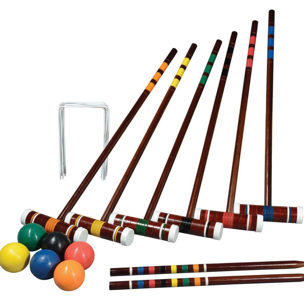 Franklin Sports Intermediate 6 player Croquet Set