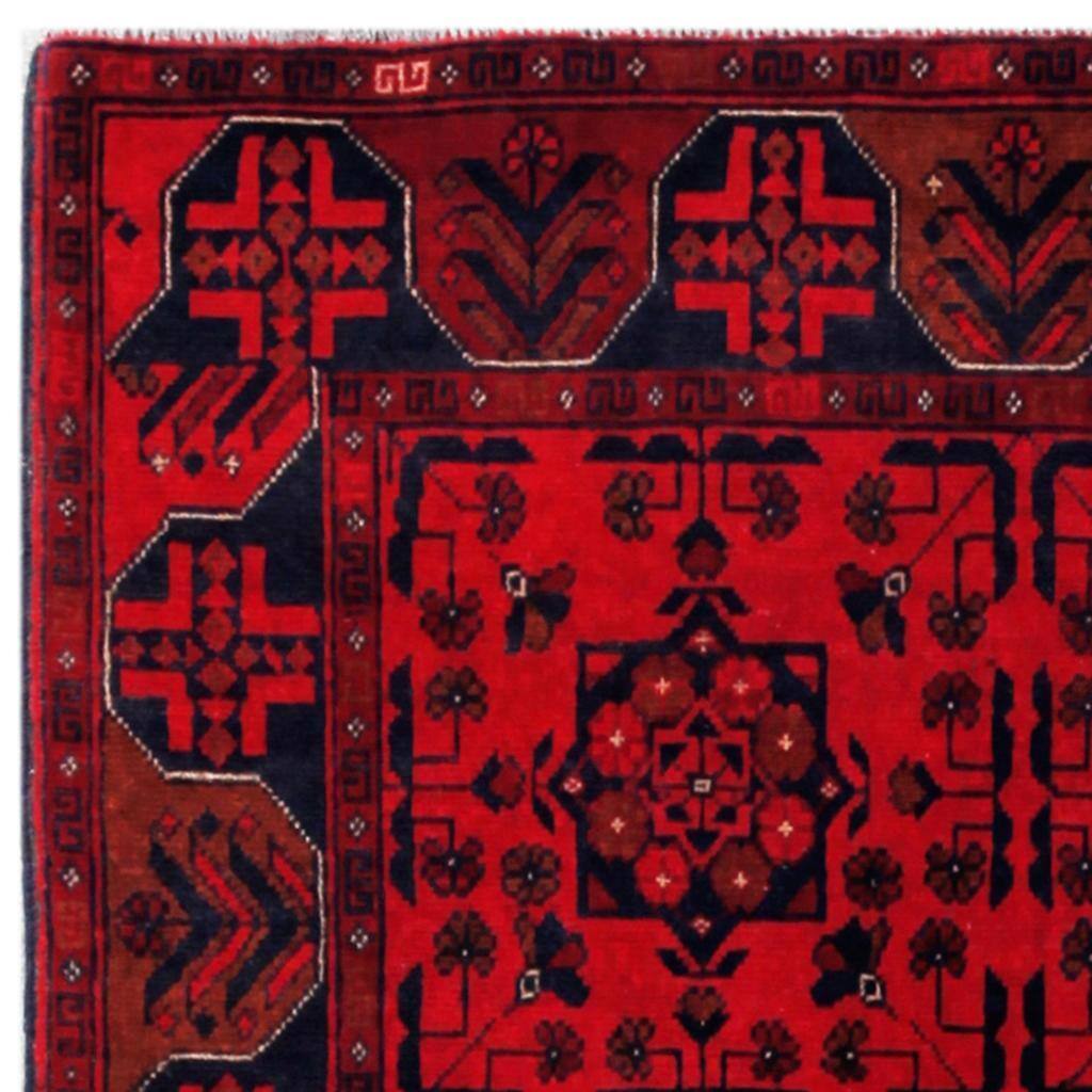 Handmade OneofaKind Khal Mohammadi Wool Rug (Afghanistan) 3'4 x 4