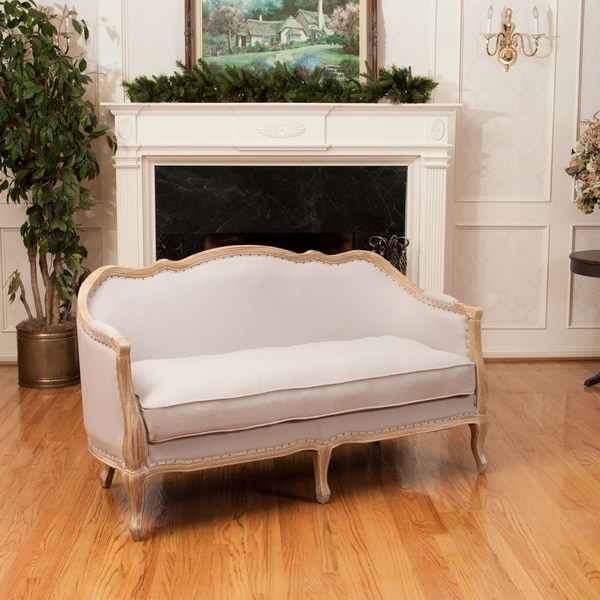 Shop Westerville Weathered Loveseat by Christopher Knight Home Free