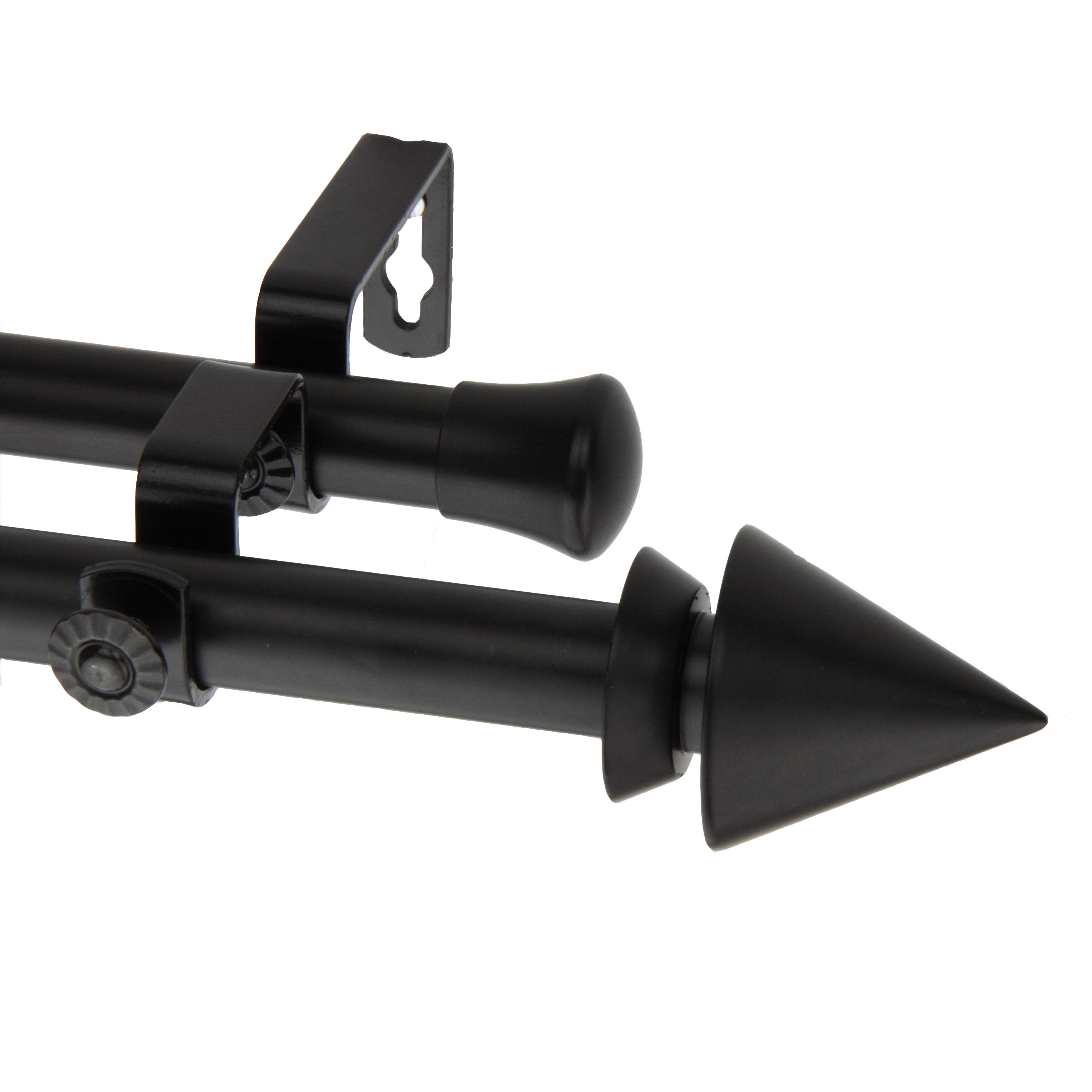 Summit Adjustable Double Curtain Rod