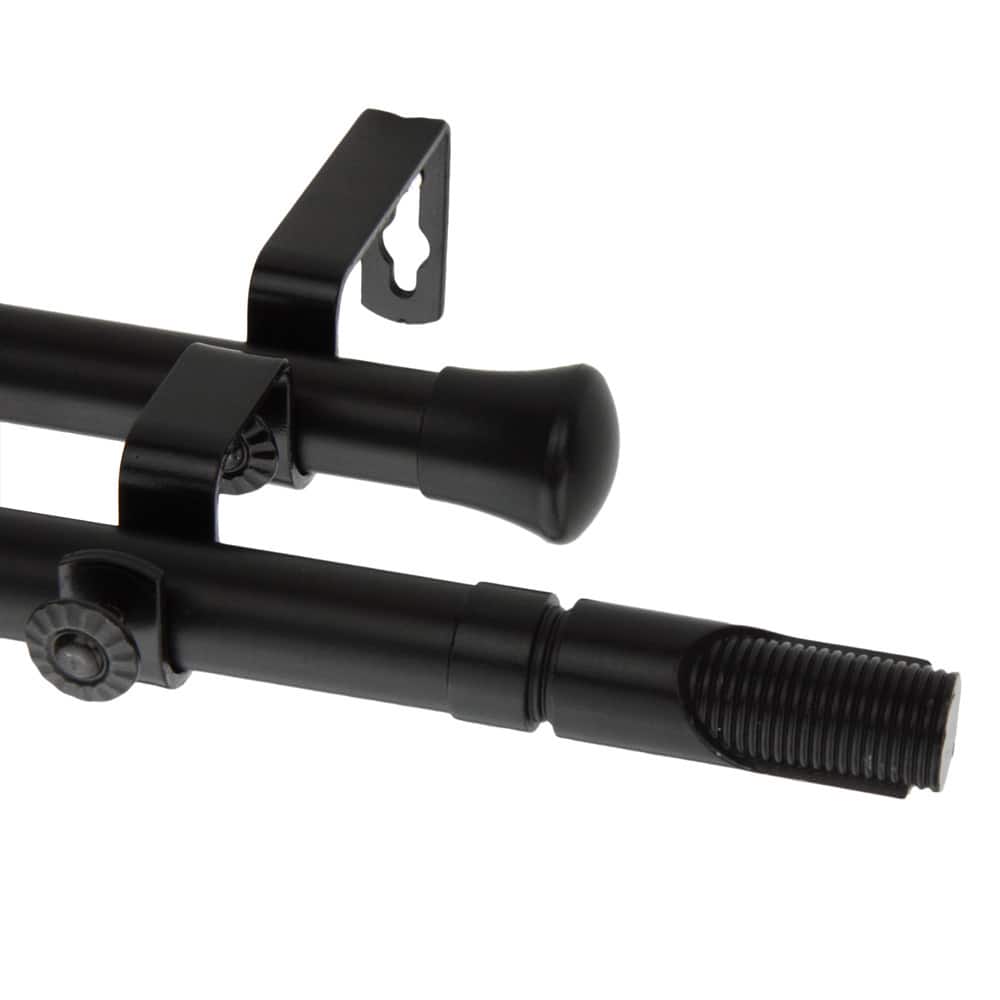 InStyleDesign Barra Adjustable Double Curtain Rod