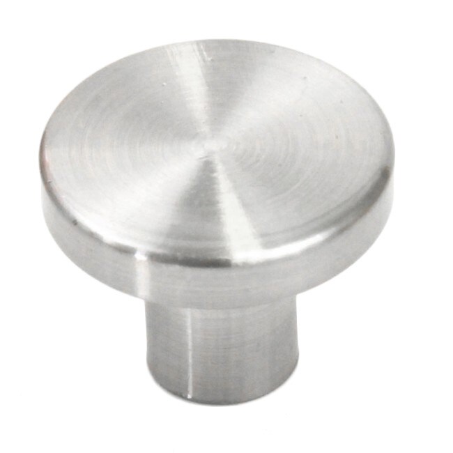 Shop Aluminum 1-inch Round Cabinet and Drawer Knobs (Case of 4) - Free ...