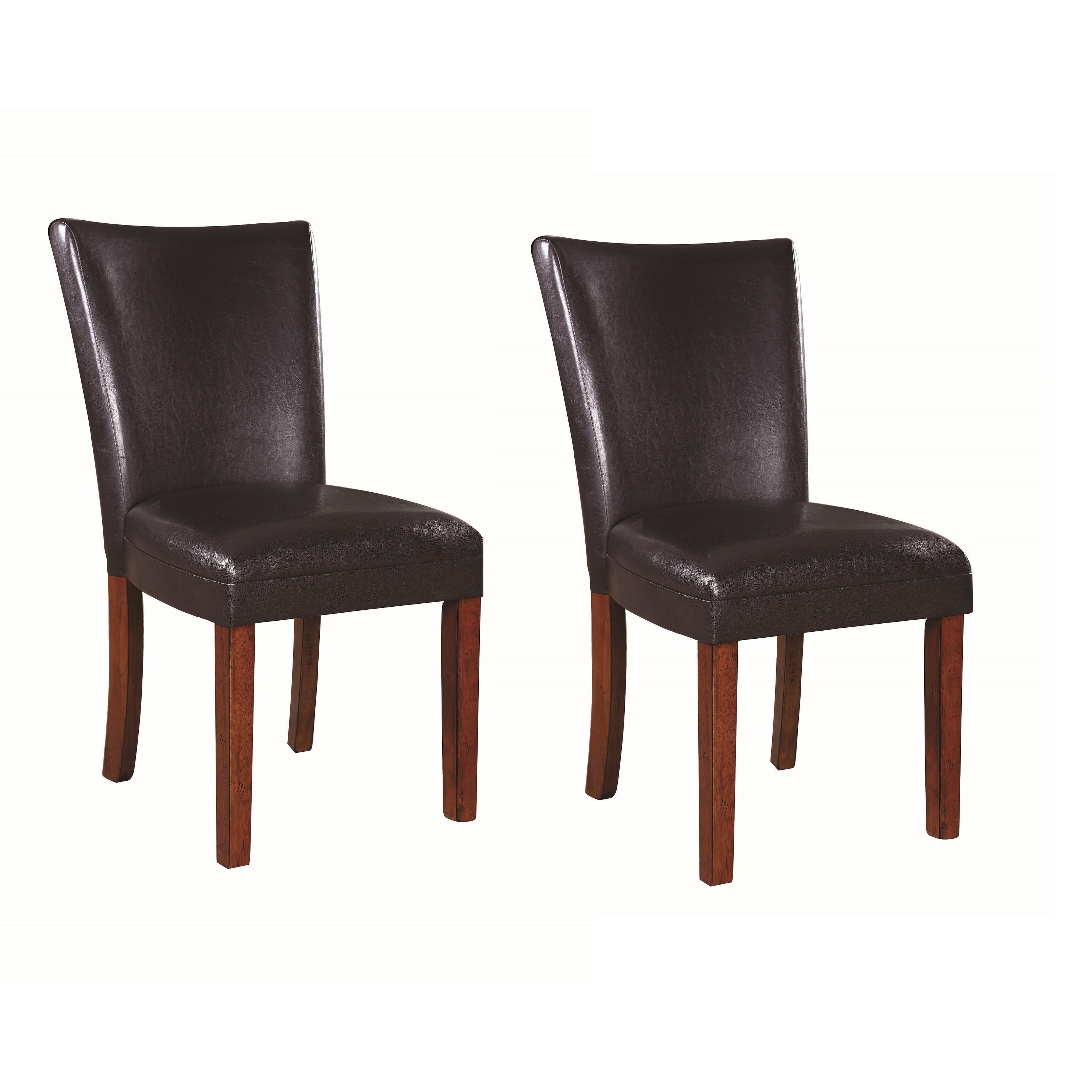 Nessa Dark Brown Dining Chairs (set Of 2)