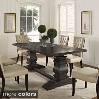 Column Wood Dining Table Ping The Best Deals On Tables