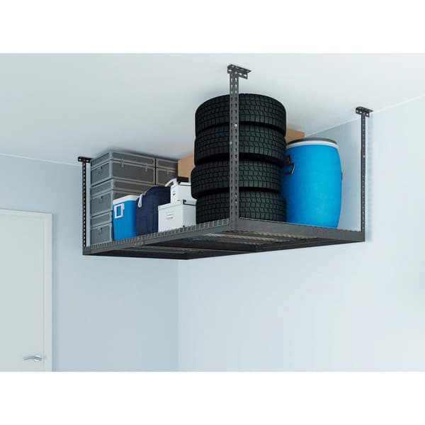 Shop Newage Products Adjustable Width Ceiling Storage Rack Free