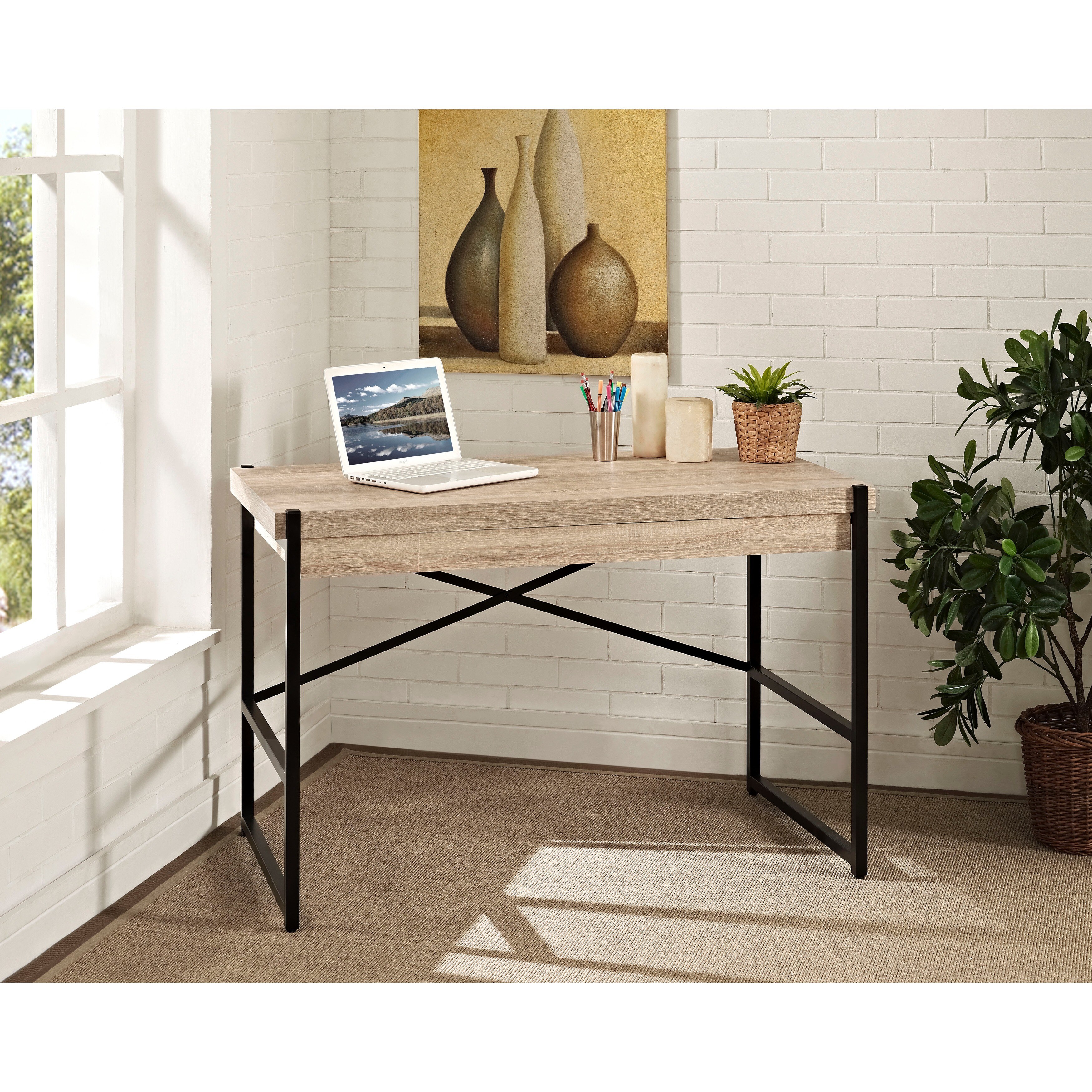 Shop Discontinued Denver 48 Inch Desk Overstock 9086944