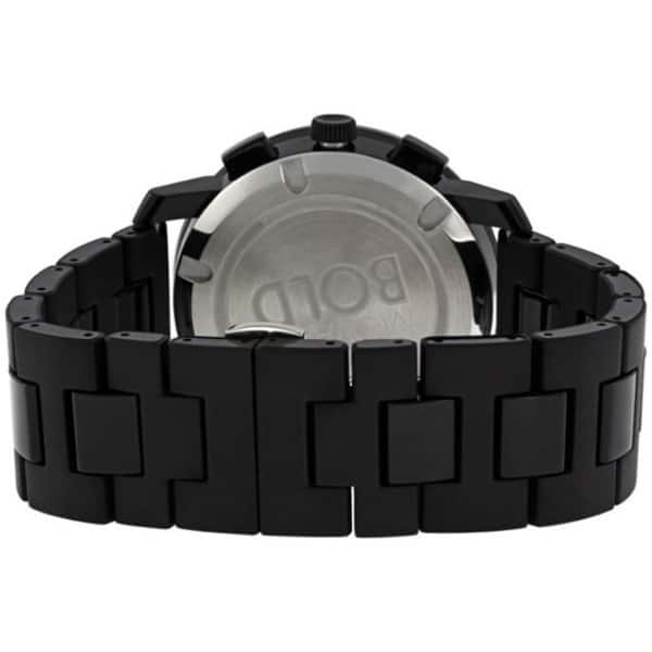 Shop Movado Bold Men S 3600048 Chronograph Black Bracelet Watch