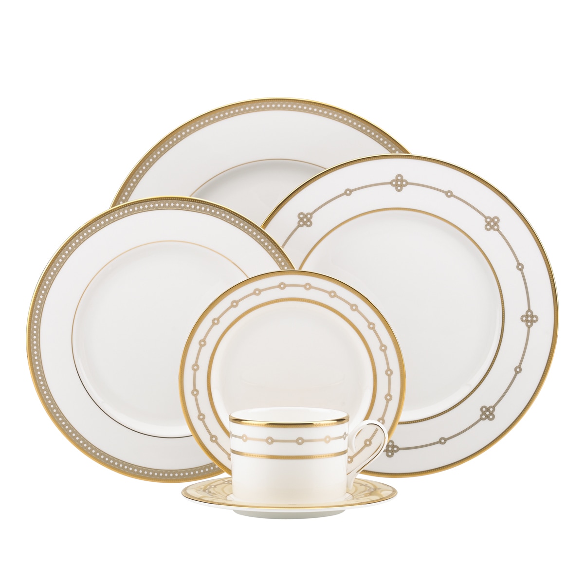 Lenox Sharon Sacks Jeweled Jardin 5 piece Place Setting