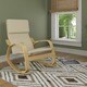 preview thumbnail 4 of 9, CorLiving Aquios Bentwood Contemporary Rocking Chair