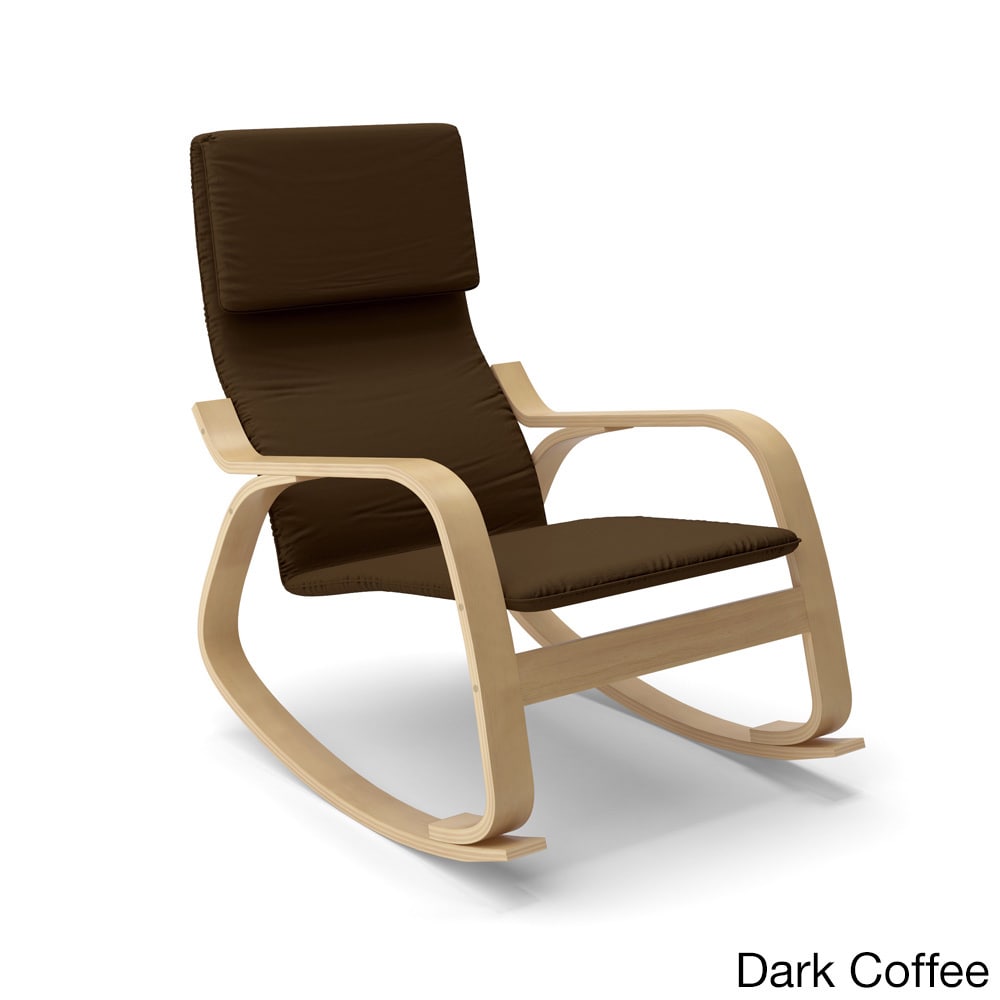 Aquios Bentwood Contemporary Rocking Chair