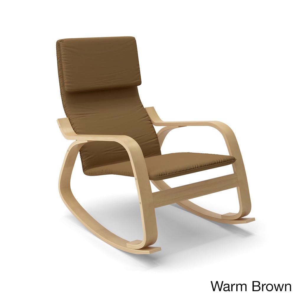 Aquios Bentwood Contemporary Rocking Chair