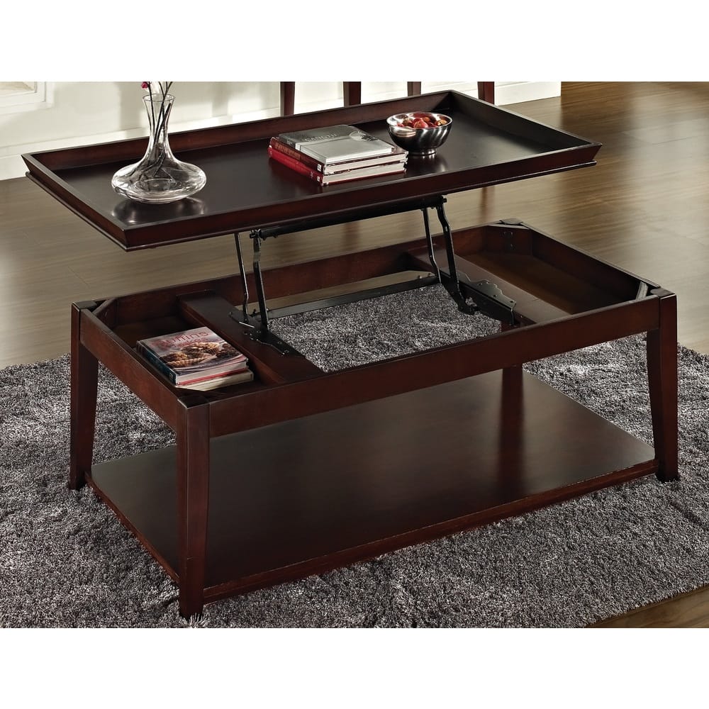Steve Silver Carmine Lift-top Coffee Table with Casters